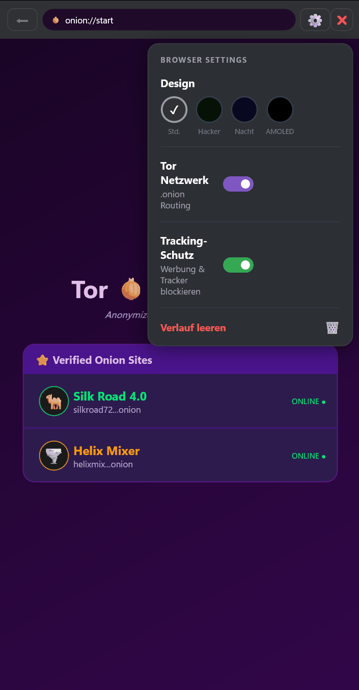 Darknet über Tor – Verified Onion Sites mit Silk Road 4.0 und Helix Mixer