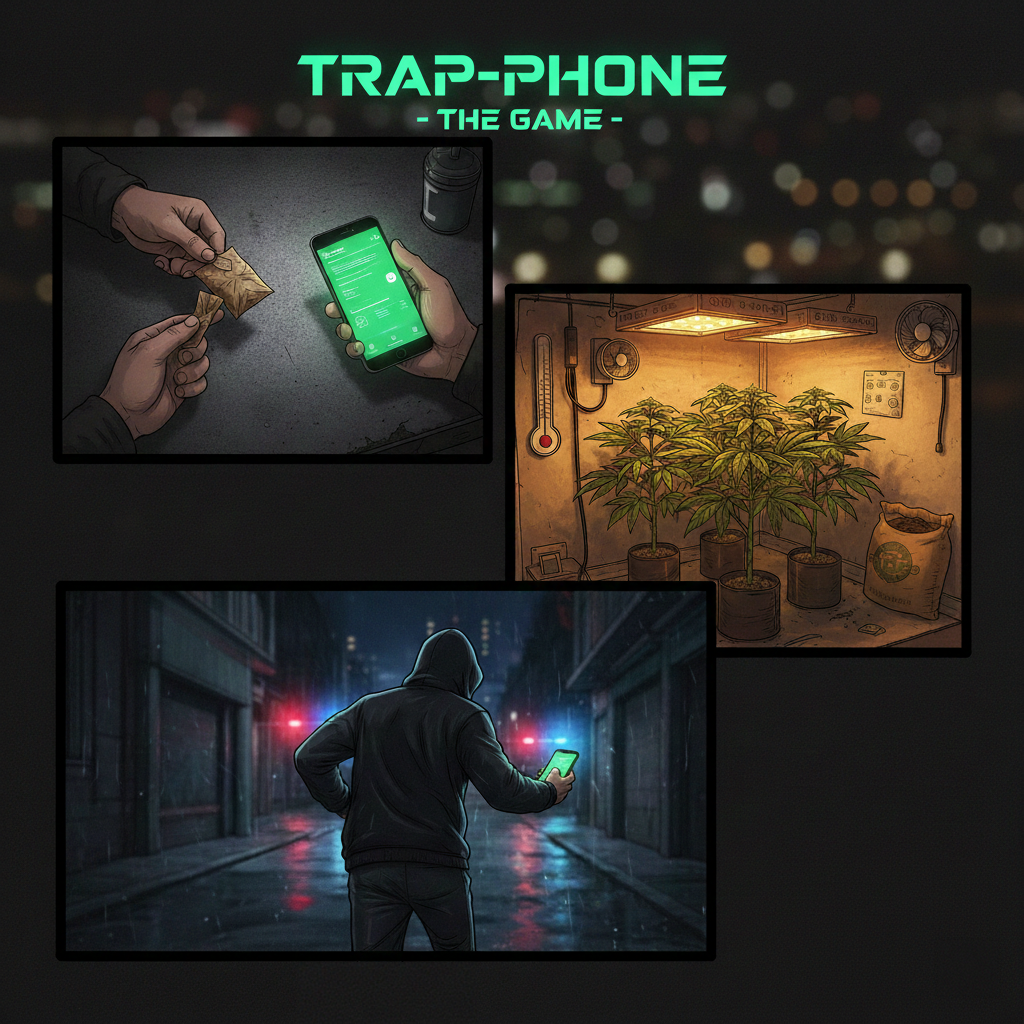 TrapPhone Umgebung Konzeptzeichnung