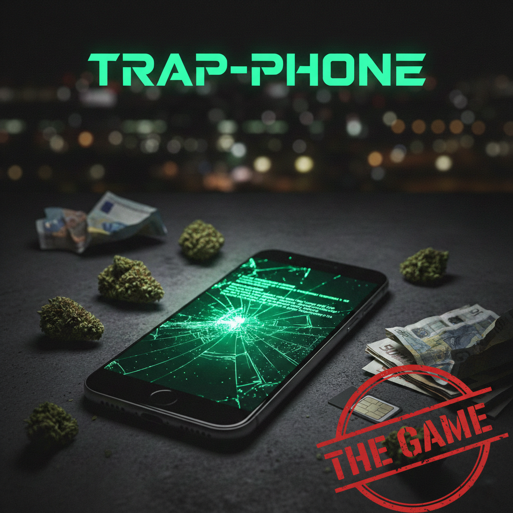 TrapPhone Game Cover Art - Smartphone Simulator